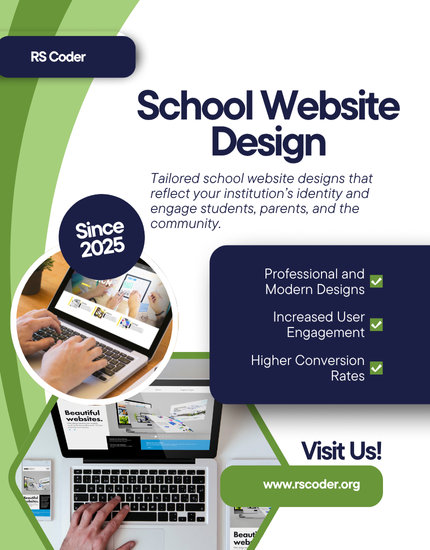 School Website Design