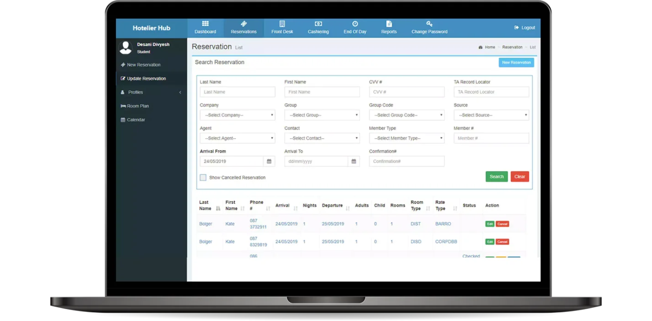 Hotel Management System