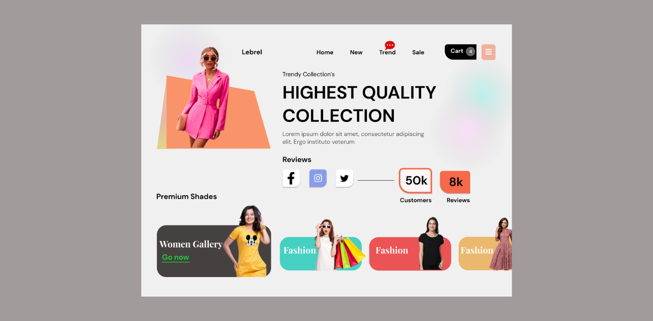 Fashion Web Design