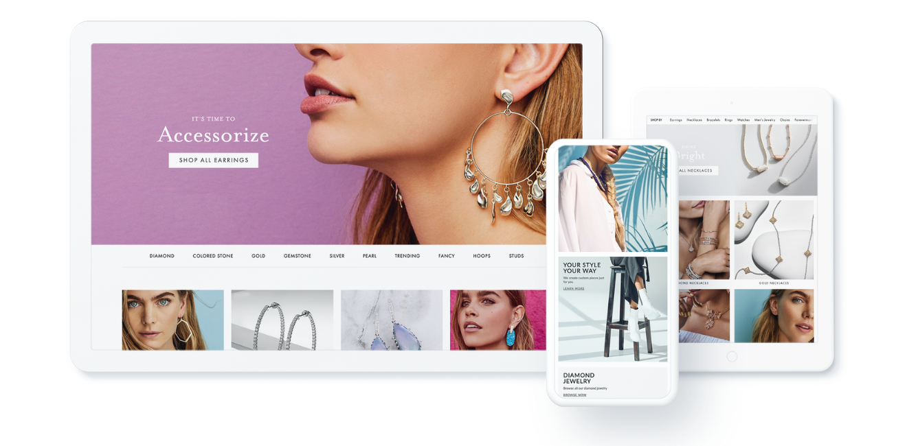 Jewellery Web Design