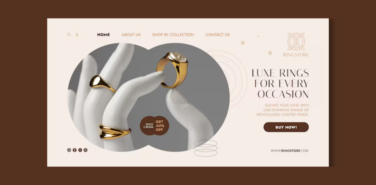 Jewellery Web Design